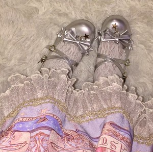 锦星云低跟lolita鞋原创正品优雅圆头中跟百搭洛丽塔粗跟单0人付款90