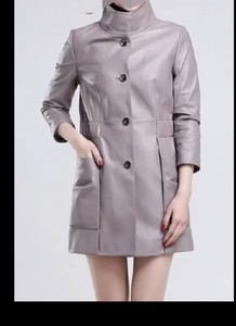 思俪兰卡女式绵羊皮风衣，低价转让，L码，165—88A，只试