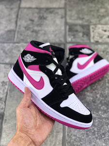 正品耐克乔丹air jordan 1 aj1 黑紫葡萄室内蓝