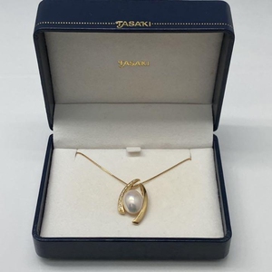 000人付款淘宝日本正品田崎珍珠tasaki海水马贝珍珠项链毛衣链,帯原装