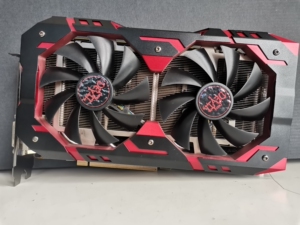 迪兰恒进rx590 8g 2304sp恶魔满血版吃鸡游戏显卡