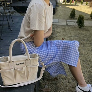 全新处理一批日本vegie妈咪包帆布包女斜挎大容量手提包托特
