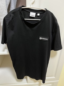 000人付款淘宝巴宝莉t恤男女短袖圆领纯色正品情侣burberry博柏利半袖