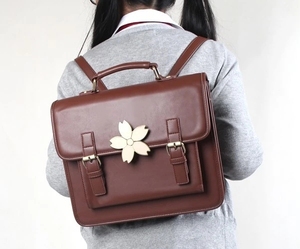 少女樱花制服包 jk日系学院风手提包 潮女双肩包时尚复古公文