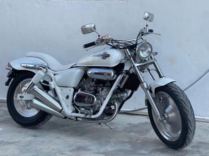 一万多元honda 纪念电镀版,本田经典小哈雷 马格纳250