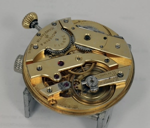 江诗丹顿怀表机芯,直径46.5mm,正常运行.