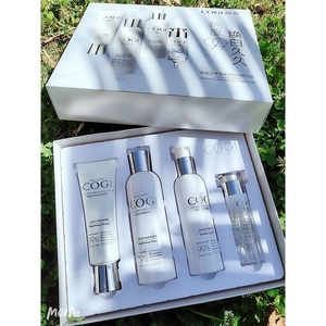 高姿匀净透白亮肤礼盒四件套高资大白套99瓶套盒水乳液精华新品