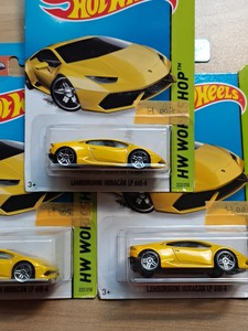风火轮 兰博基尼 飓风 黄色 lp610-4
