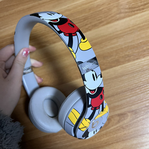 000人付款淘宝beats solo3 米奇90周年纪念版 可插线可蓝牙tb