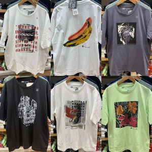 优衣库 andy warhol安迪沃霍尔联名男女短袖t恤