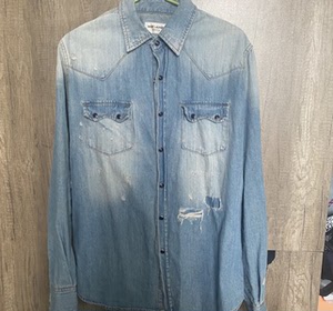 全新 凯普兰 kappler slp牛仔衬衣 l码