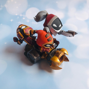 新款2020英 雄联盟 lol 召唤师峡谷红色方炮车小兵手办