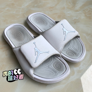 aj6拖鞋 白 41 正品 jordan拖鞋男 乔丹