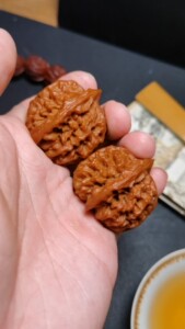 【玩家回血】原树秦闷狮子头文玩核桃