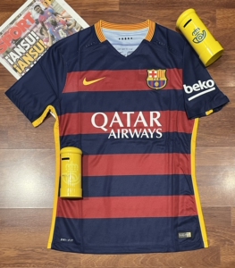 巴萨2015-16赛季主场更衣室球衣,1516更衣室球衣