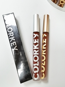 colorkey珂拉琪小黑镜亮面水光唇釉p701,r704