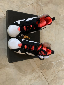 5乔丹aj7 热熔岩 百分百正品,支持验