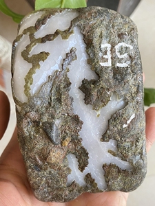 老会卡 冰糯 终老 通透 水足 不变种 750克翡翠原石