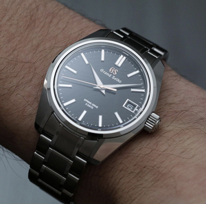 grandseiko冠蓝狮slga013g大精工gs机械男表