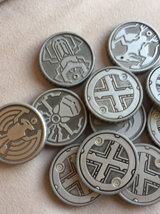 收 假面骑士ooo 普通硬币 细胞硬币 550一套收 石棺