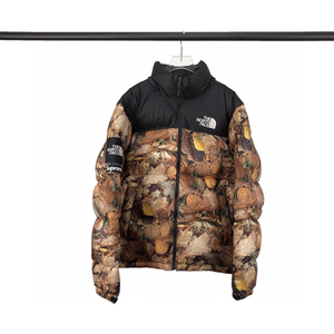 supreme74tnf联名北面枫叶落叶羽绒服 原版码数打造现