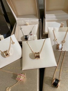 限时活动价高版 bv宝格丽慈善款项链合集经典小红人黑陶瓷镶嵌