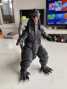 万代shm哥斯拉哥吉拉2002战龙再版无盒说全新无瑕疵无把玩