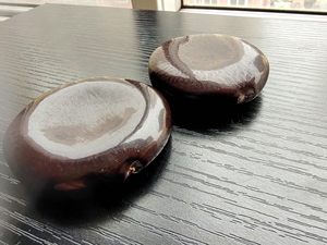 大个木腰子把手件老文玩90年代物品