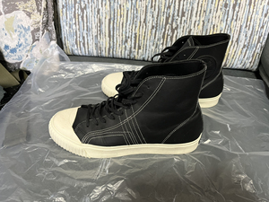 鬼冢虎帆布高帮鞋