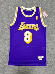 科比湖人复古紫金球衣 金标 阿迪达斯sw球迷全新