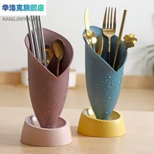 厨房筷子置物架筷篓筷笼子装快子筷子筒沥水收纳盒家用放餐具勺子