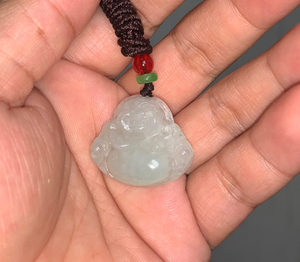 精品翡翠a货玉佛爷吊坠,不是a货免费送包邮