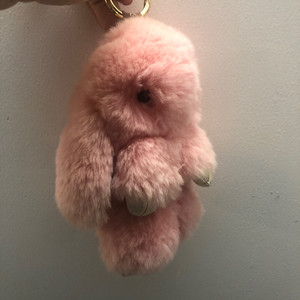 澳洲代购ugg濑兔毛装死兔包包挂件毛绒玩具汽车钥匙情人节礼物