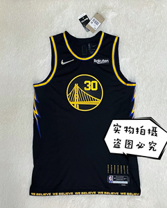 nba nike 库里城市版球衣au 21-22赛季 勇士城