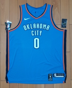 828282nike威少球衣 雷霆队 经典款 au球员版 刺绣 全