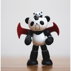 正版散货 熊猫万能侠 panda-z 大熊猫 机器人 公仔玩