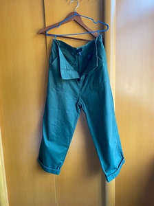 hm绿色裤子，170码，男士裤子#男士裤子