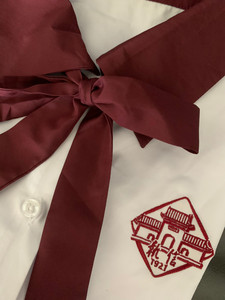 【售出留纪念】广州 执信中学校服 女生夏季礼仪服衬衫