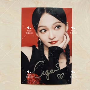 【张韶涵亲笔签名照片】出张韶涵亲笔签名照片 张韶涵照片签名