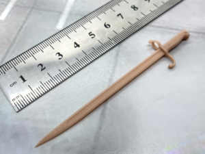 kf064 兵人近战冷兵器 1/6 二战刺刀加长版匕首