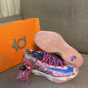 kd6乳腺癌 杜兰特6代乳腺癌配色 粉色 尺码42码 全新原