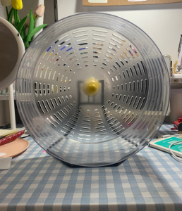 仓鼠自制大跑轮23cm