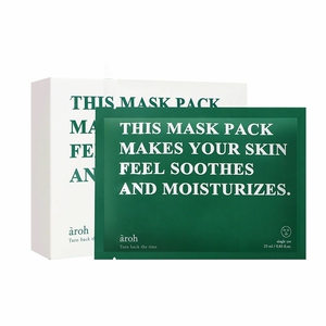 韩国aroh积雪草面膜急速补水镇定舒缓敏感修复蜂蜜空调面膜1