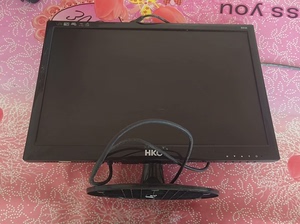 HKC液晶显示器19英寸型号S930黑色办公显示器经济实用