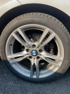 000人付款淘宝18寸宝马400m原厂轮毂3系原装拆车件钢圈轮胎3系gtyu