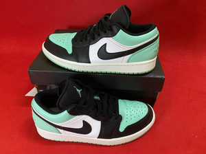 aj1 low 低帮 黑脚趾 薄荷绿 蒂芙尼 42