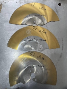 高速钢hss进口废旧锯片,做菜刀好材料,锋钢锯片,白钢锯片