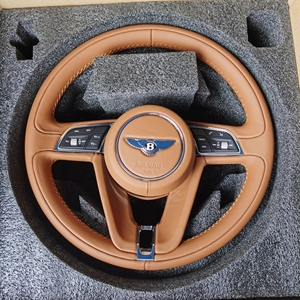 宾利新款方向盘 宾利飞驰老款升级新款三幅方向盘总成 宾利欧陆