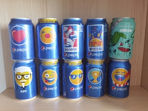 百事可乐emoji罐