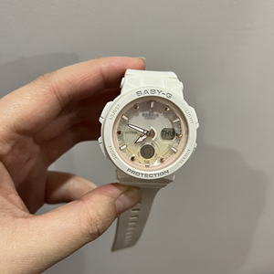 babyg 手表 白色  品牌型号 卡西欧手表